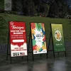 LED Sandwich Road Sign, Black Frame Lightbox - Thumbnail Image 7
