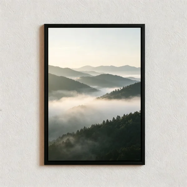 Eksprint Black Frame Canvas Prints Picture - Image 3