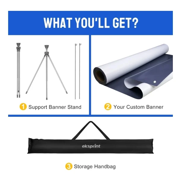 Eksprint Adjustable X-Stand Banner - Image 9